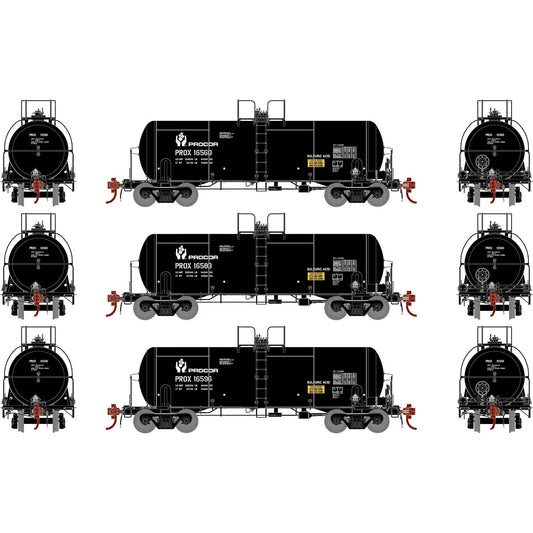HO 13600 Gallon Acid Tank (Black) 3-Pack (ATHG25758)