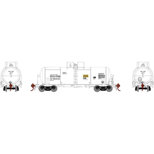 HO 13,600-Gallon Acid Tank Car UTLX/White #11745 (ATHG25768)