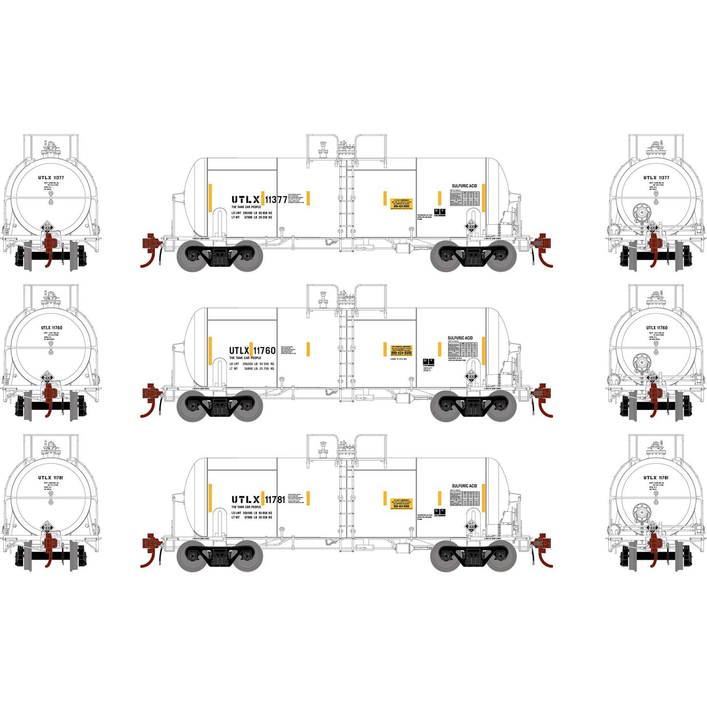 HO 13,600-Gallon Acid Tank Model (ATHG25770)