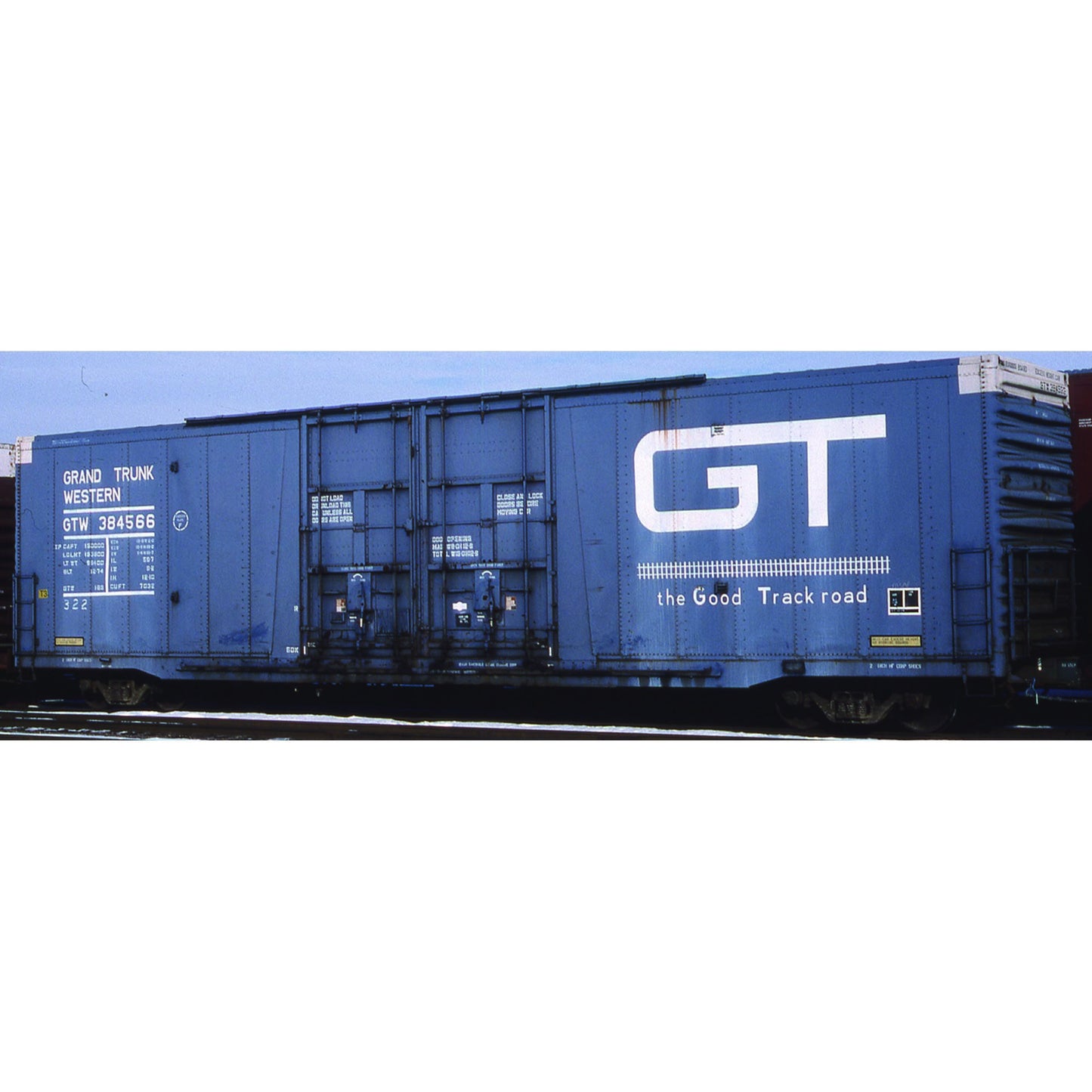 HO 60' Texarkana Rebuilt XB-172 Boxcar GTW #384571 (ATHG26871)