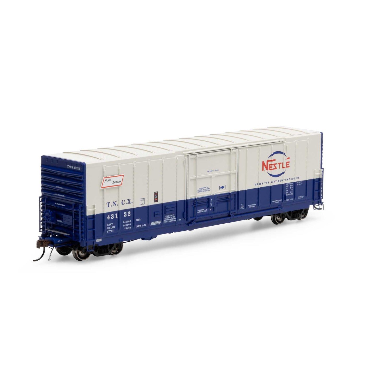 HO 50' PC&F Ex-Post Boxcar TNCX #43132 (ATHG26893)