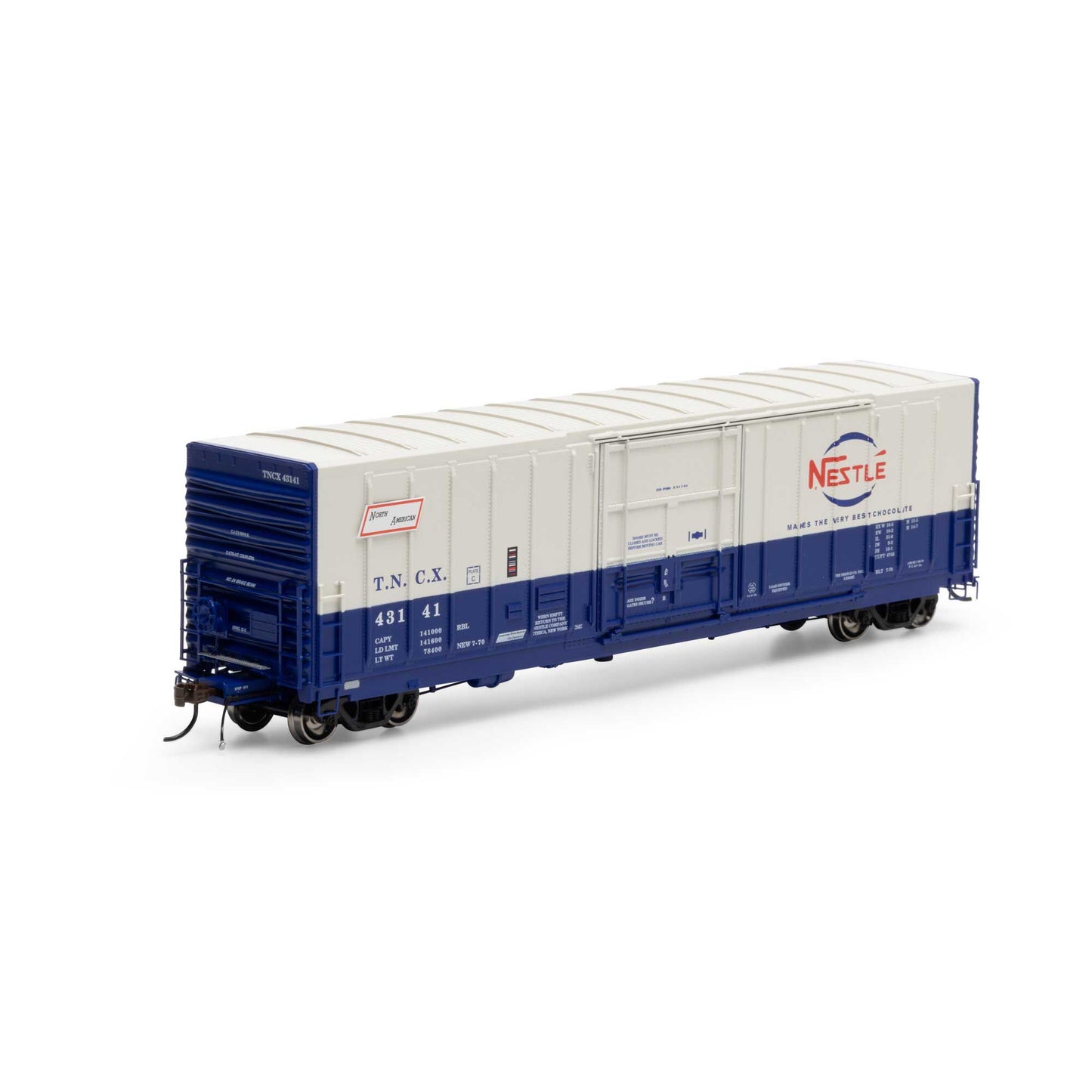 HO 50' PC&F Ex-Post Box Model TNCX #43141 (ATHG26895)