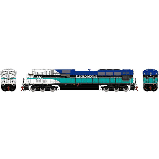 HO G2 SD90MAC-H Phase I EMDX #8204 Model Train Locomotive (ATHG27219)