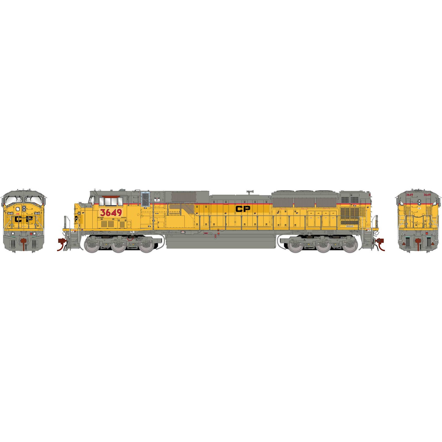 HO EMD SD9043MAC Locomotive CPR #3649 (ATHG27280)