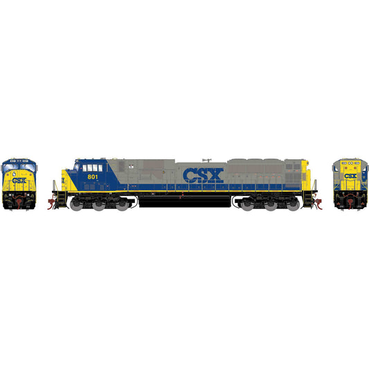 HO G2 SD80MAC CSXT/YN2 #801 Locomotive (ATHG28086)