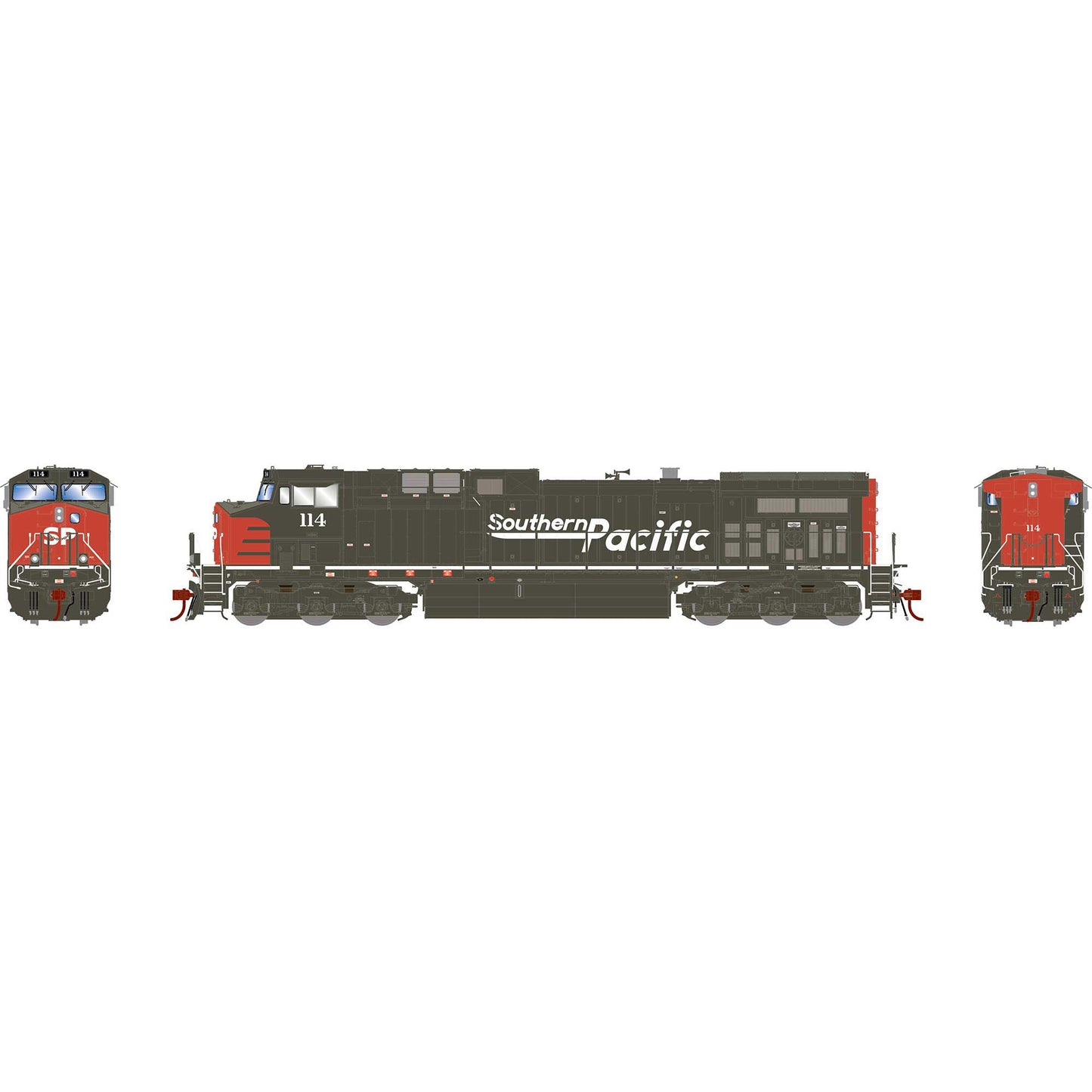 HO G2 AC4400CW Locomotive SP #114 (ATHG31556)