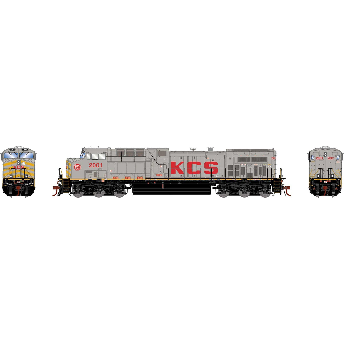 HO AC4400CW Locomotive KCS #2001 (ATHG31688)