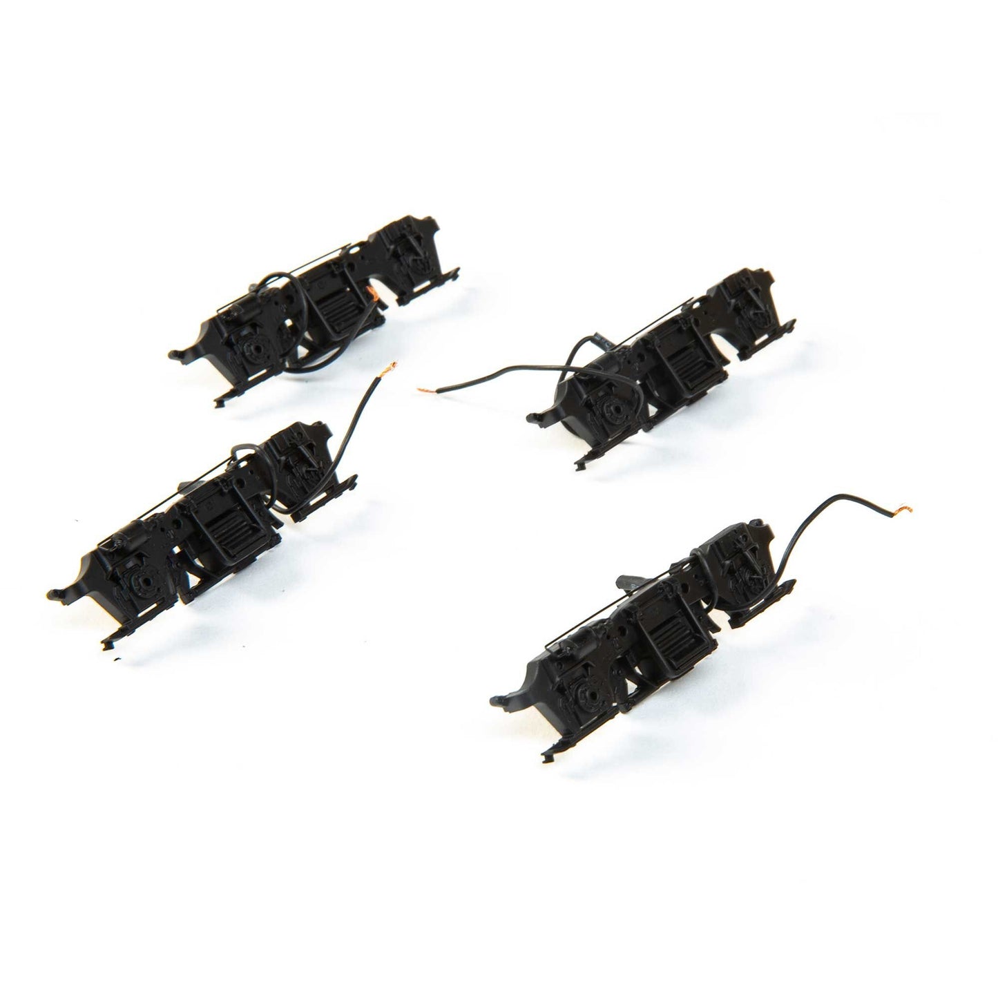 HO Blomberg M Sideframe Set with Rubber Hyatt (4) for Model Trains (ATHG40373)