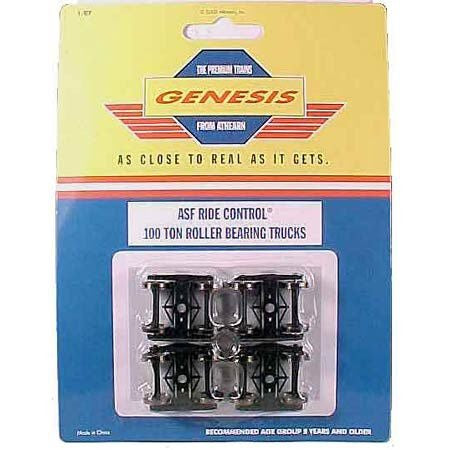 HO 100-Ton Roller Bearing Truck .088" Tread 2-Pack (ATHG4599)