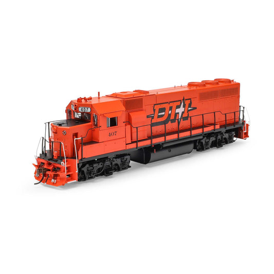 HO GP40-2 Locomotive with DCC and Sound DT&I #407 (ATHG64931)