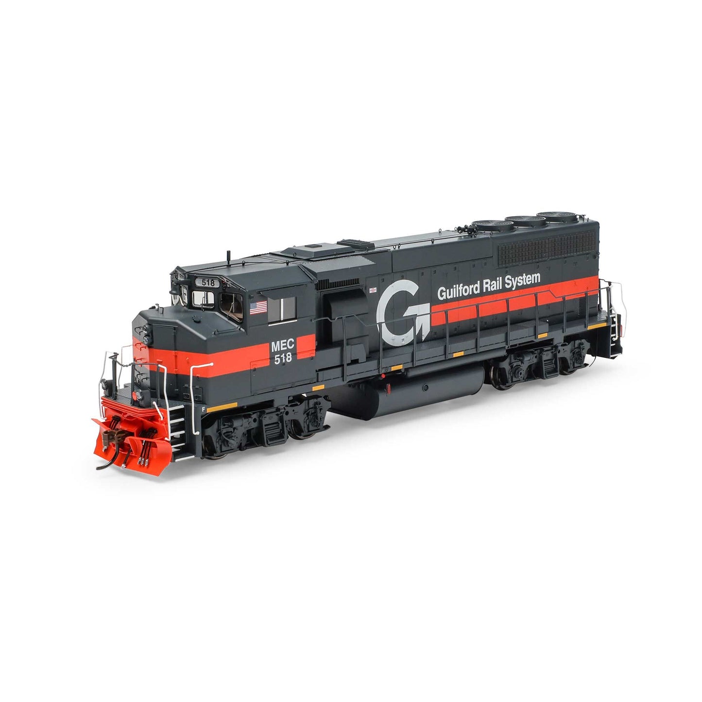 HO GP40-2L Locomotive with DCC & Sound, Guilford/MEC #518 (ATHG64945)