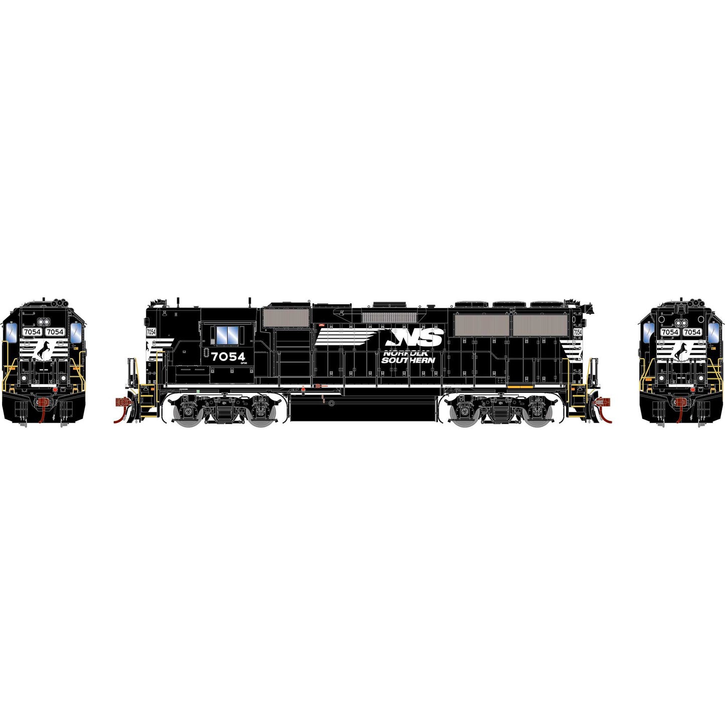 HO GP50 Norfolk Southern #7054 Plastic Model (ATHG65822)