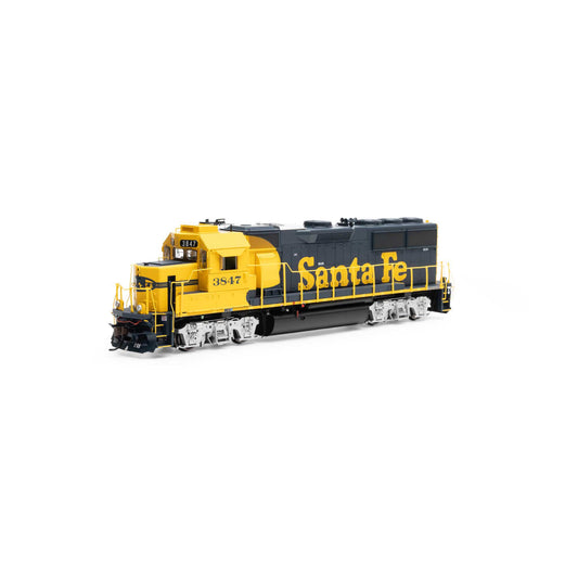 HO GP50 with DCC and Sound ATSF #3847 Locomotive (ATHG65933)