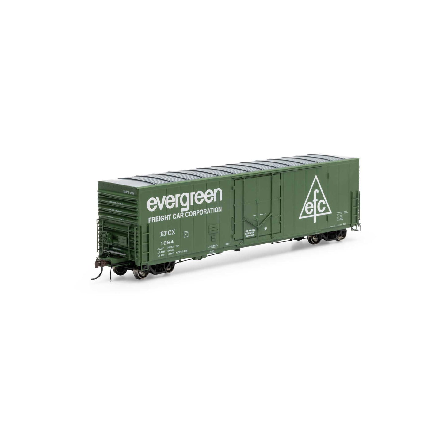 HO 50' PC&F Smooth Side Box with 10'6" Door EFCX #1084 Plastic Model (ATHG68950)