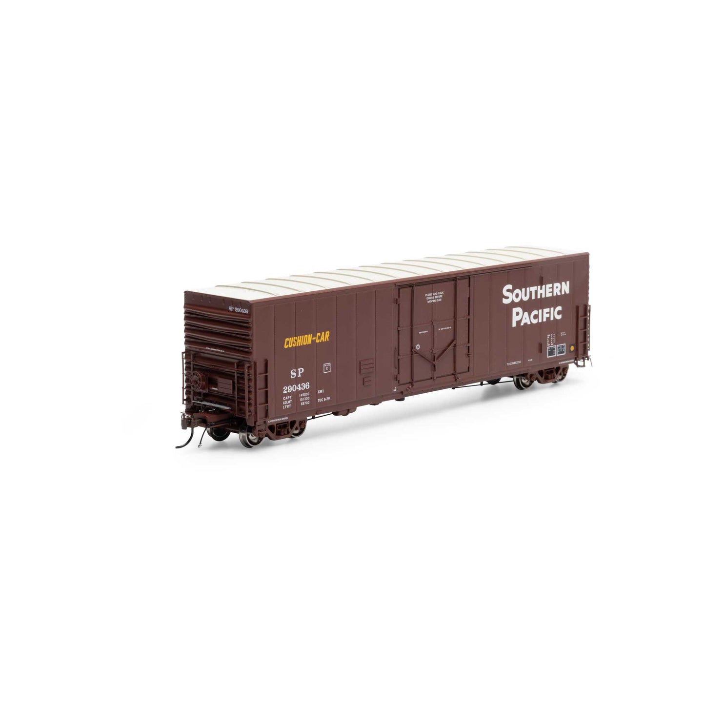 HO 50' PC&F Smooth Side Boxcar with 10'6" Door (Southern Pacific / Cushion) (ATHG68952)