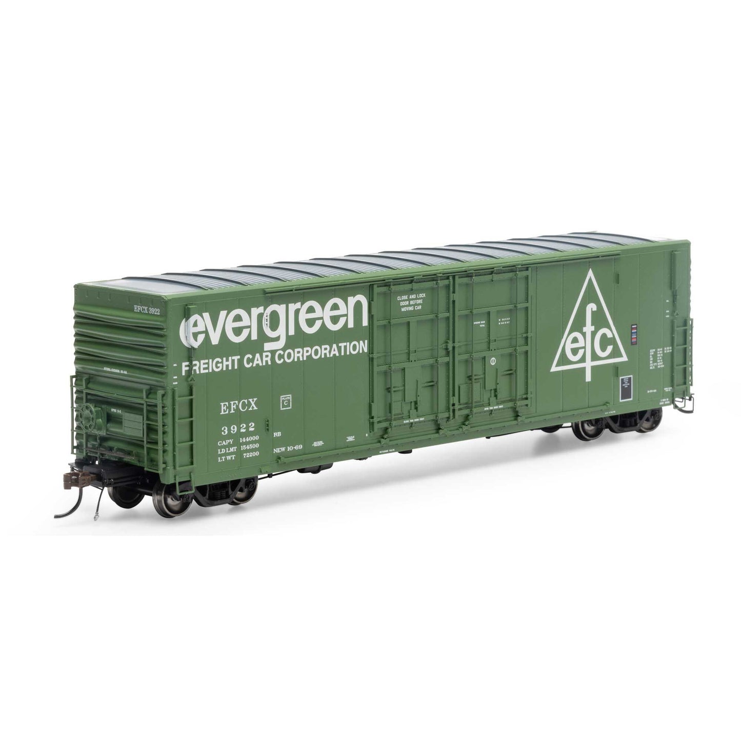 HO 50' PC&F Boxcar EFCX #3922 (ATHG68994)