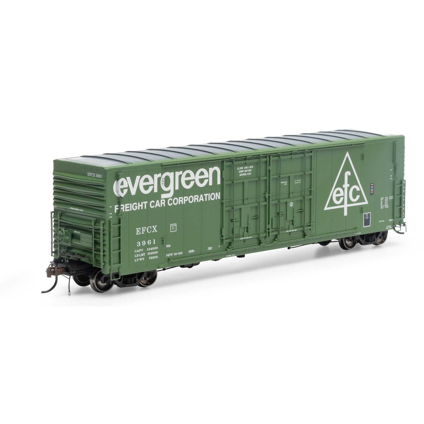HO 50' PC&F Boxcar EFCX #3961 (ATHG68995)