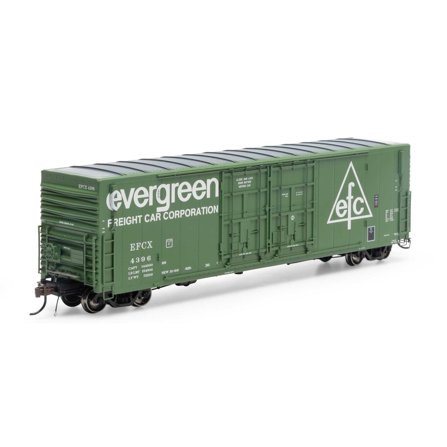 HO 50' PC&F Boxcar EFCX #4396 (ATHG68998)