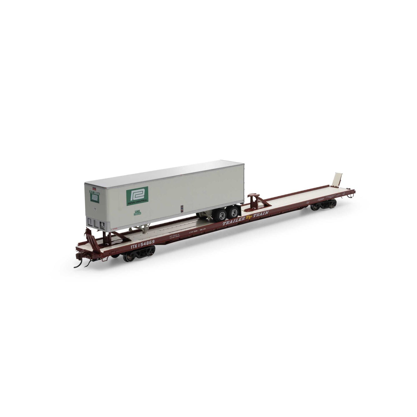 HO F89F Trailer with 40' Trailer TTX #154869 PCTZ (ATHG69606)