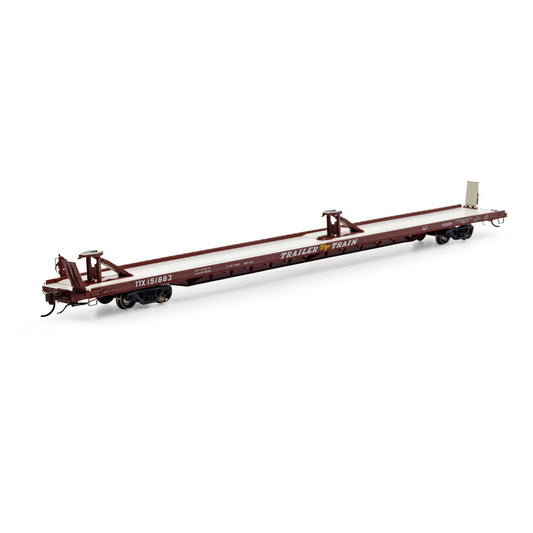 HO F89-F 89'8" TOFC Flat for Intermodal Train (ATHG70735)