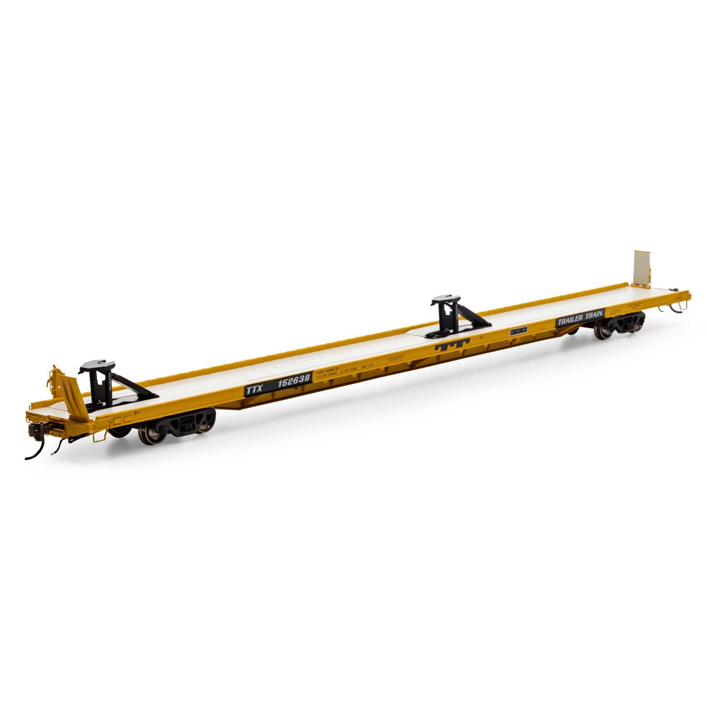 HO F89-F 89'8" TOFC Flat TTX/Yellow #152638 (ATHG70737)