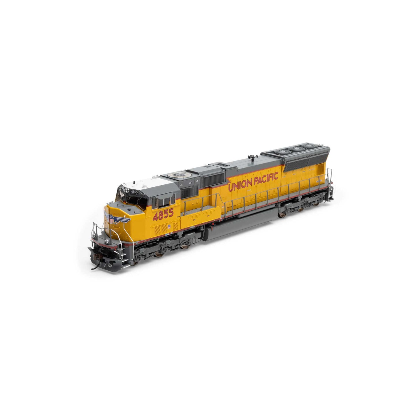 HO SD70M Locomotive with DCC and Sound, Union Pacific Flared #4855 (ATHG71217)