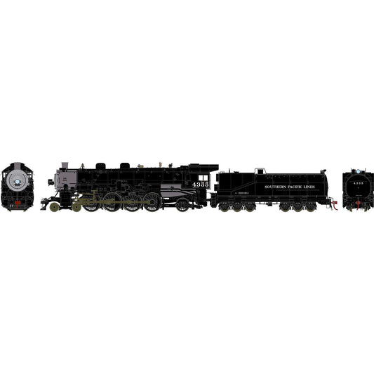 HO 4-8-2 MT-4 with DCC and Sound Southern Pacific #4355 (ATHG71655)