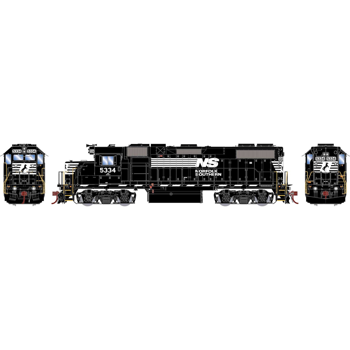 HO GP38-2 Locomotive NS #5334 (ATHG71728)