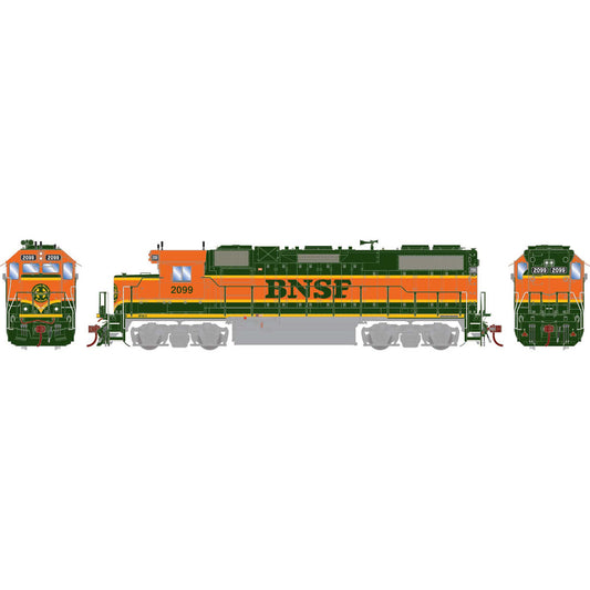 HO GP38-2 Locomotive BNSF #2099 (ATHG71733)