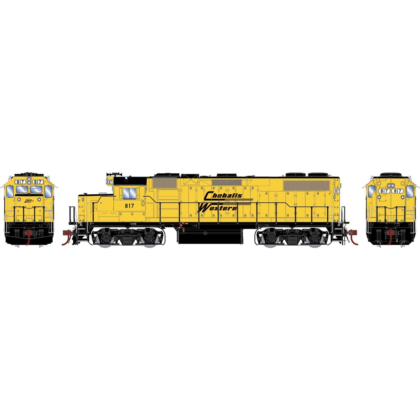 HO GP38-2 Locomotive CWWR #817 (ATHG71739)