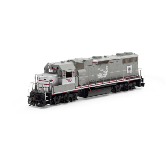HO GP38-2 Locomotive with DCC & Sound, EMD Lease / OLS #788 (ATHG71829)