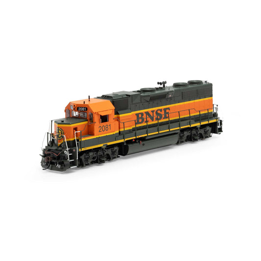 HO GP38-2 Locomotive with DCC & Sound BNSF #2081 (ATHG71832)