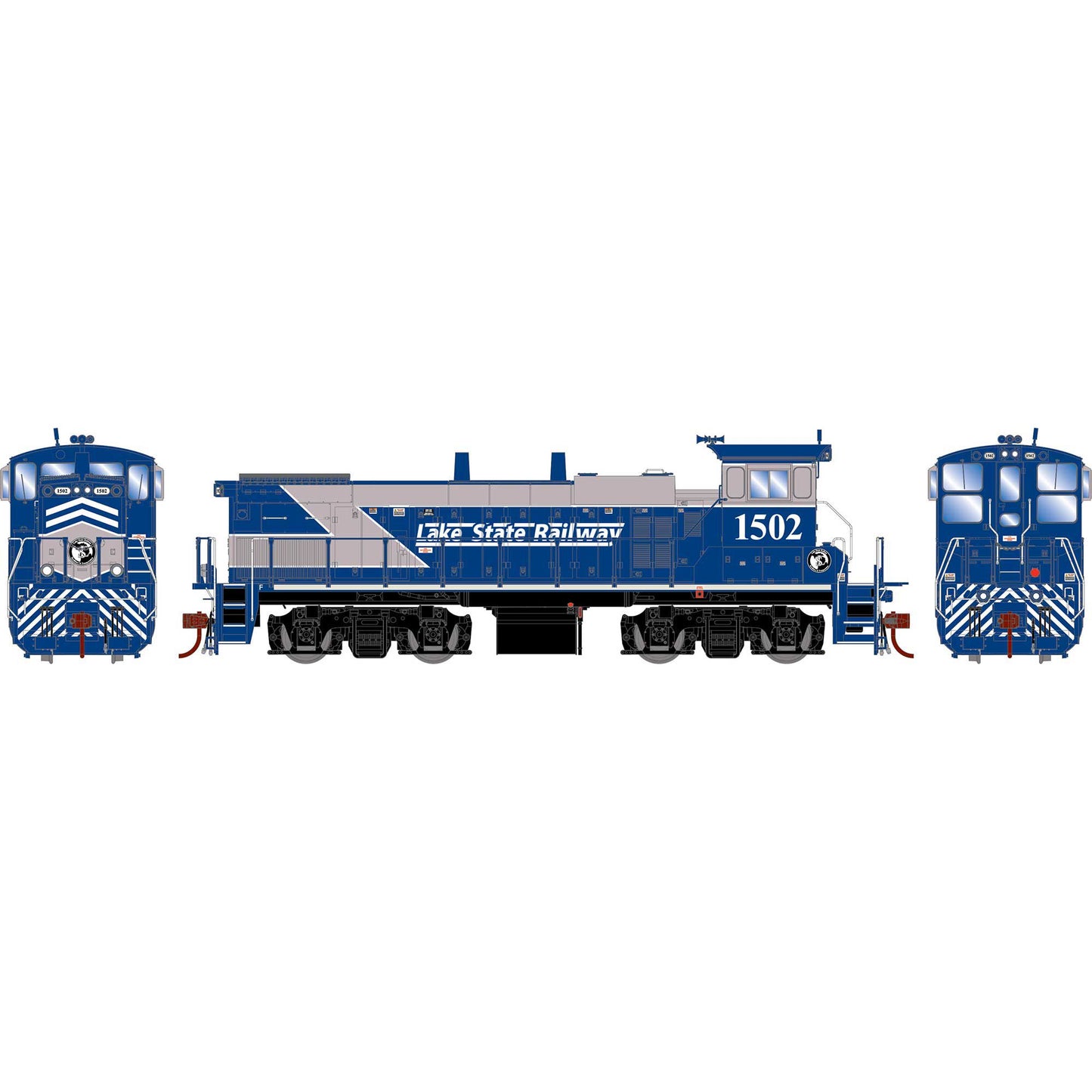 HO MP15AC DCC and Sound LSRC #1502 Locomotive (ATHG74622)