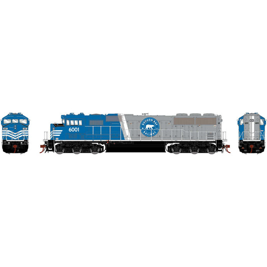 HO SD60M Tri-Clops Locomotive HBRY #6001 (ATHG75546)