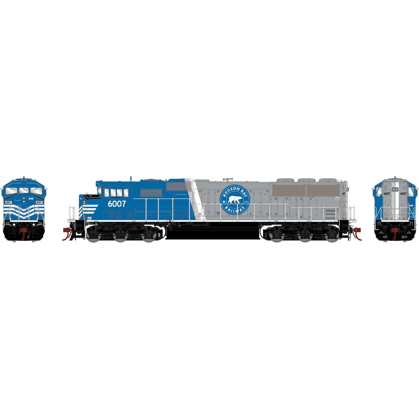HO SD60M Tri-Clops Locomotive HBRY #6007 (ATHG75547)
