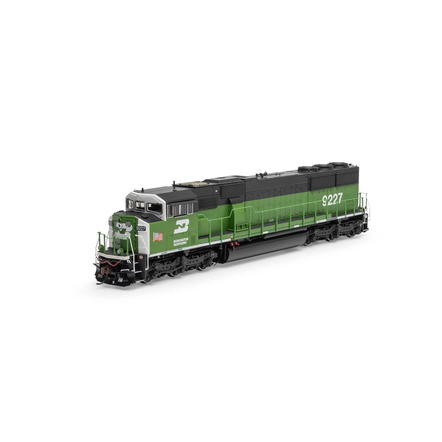 HO SD60M Tri-Clops Locomotive with DCC and Sound, BN #9227 (ATHG75639)