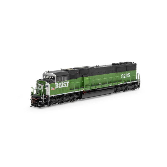HO SD60M Tri-Clops Locomotive with DCC and Sound BNSF #9235 (ATHG75641)