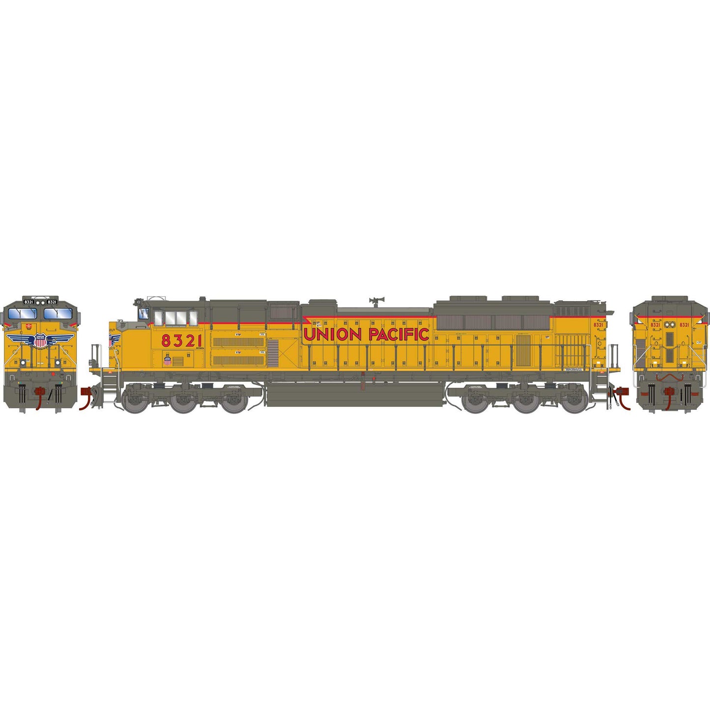 HO SD70ACe Locomotive UP #8321 (ATHG75735)