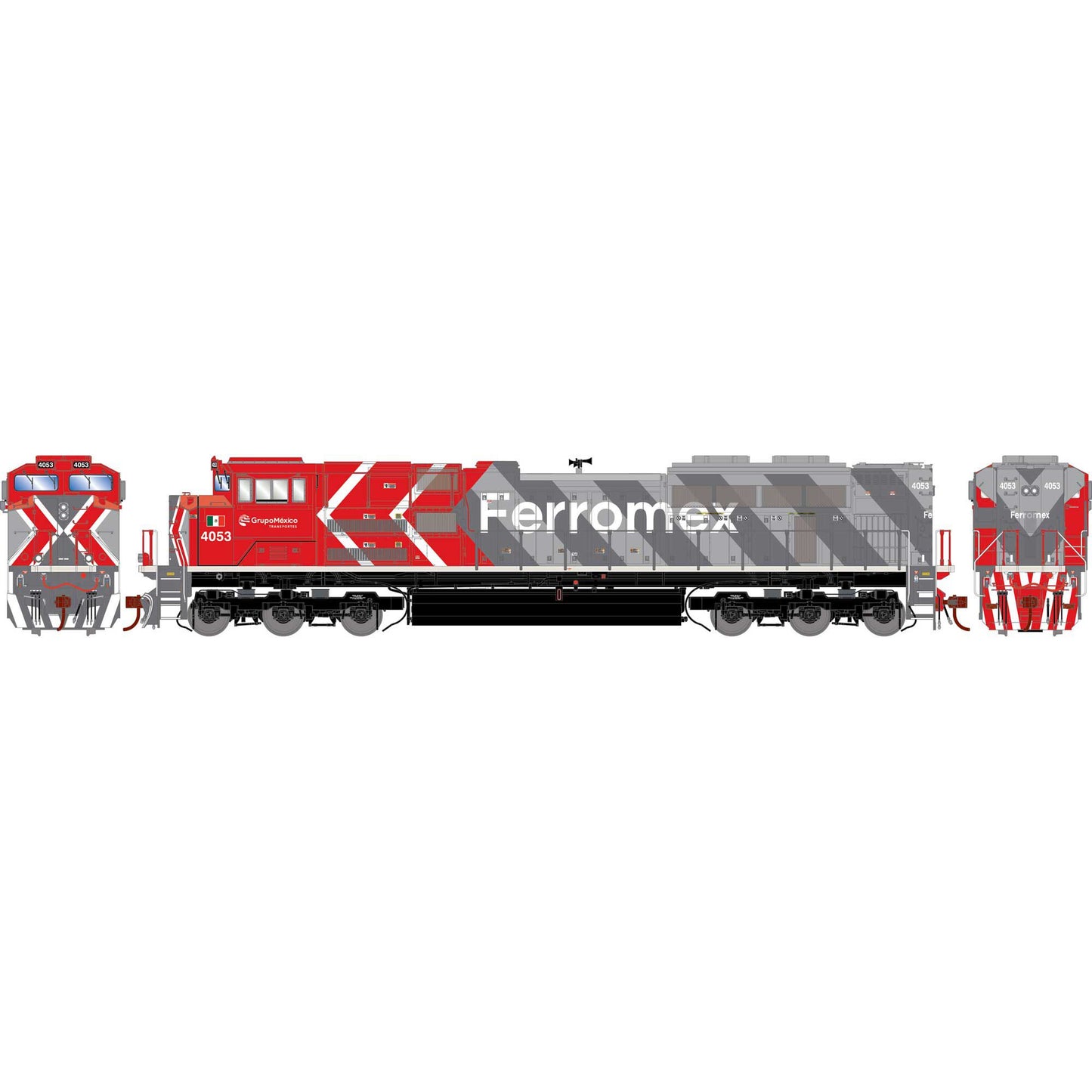 HO SD70ACe Locomotive Ferromex #4053 (ATHG75750)