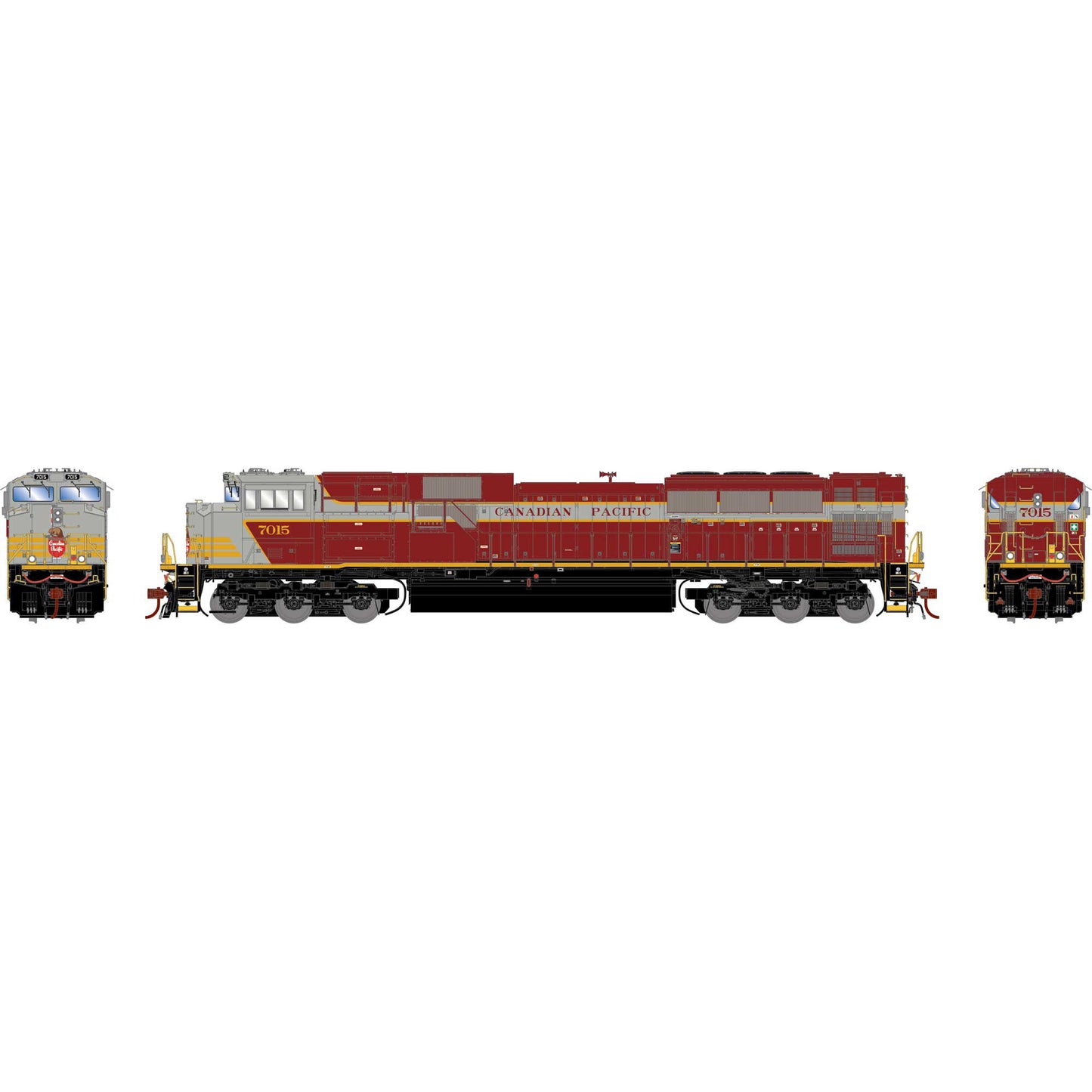 HO EMD SD70ACU Locomotive CPR Heritage Block Lettering #7015 (ATHG75751)