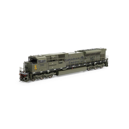 HO SD70ACu with DCC and Sound CPR/Military #7020 (ATHG75853)