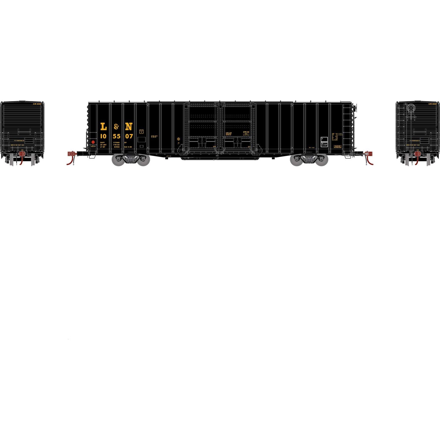 HO 60' PS Auto Box Car L&N #105507 (ATHG75891)