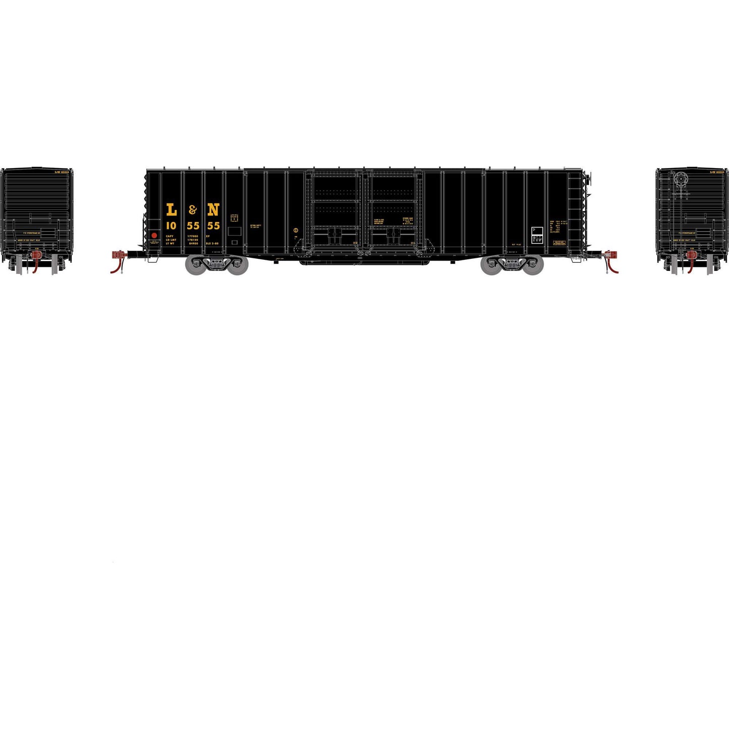 HO 60' PS Auto Boxcar L&N #105555 (ATHG75893)