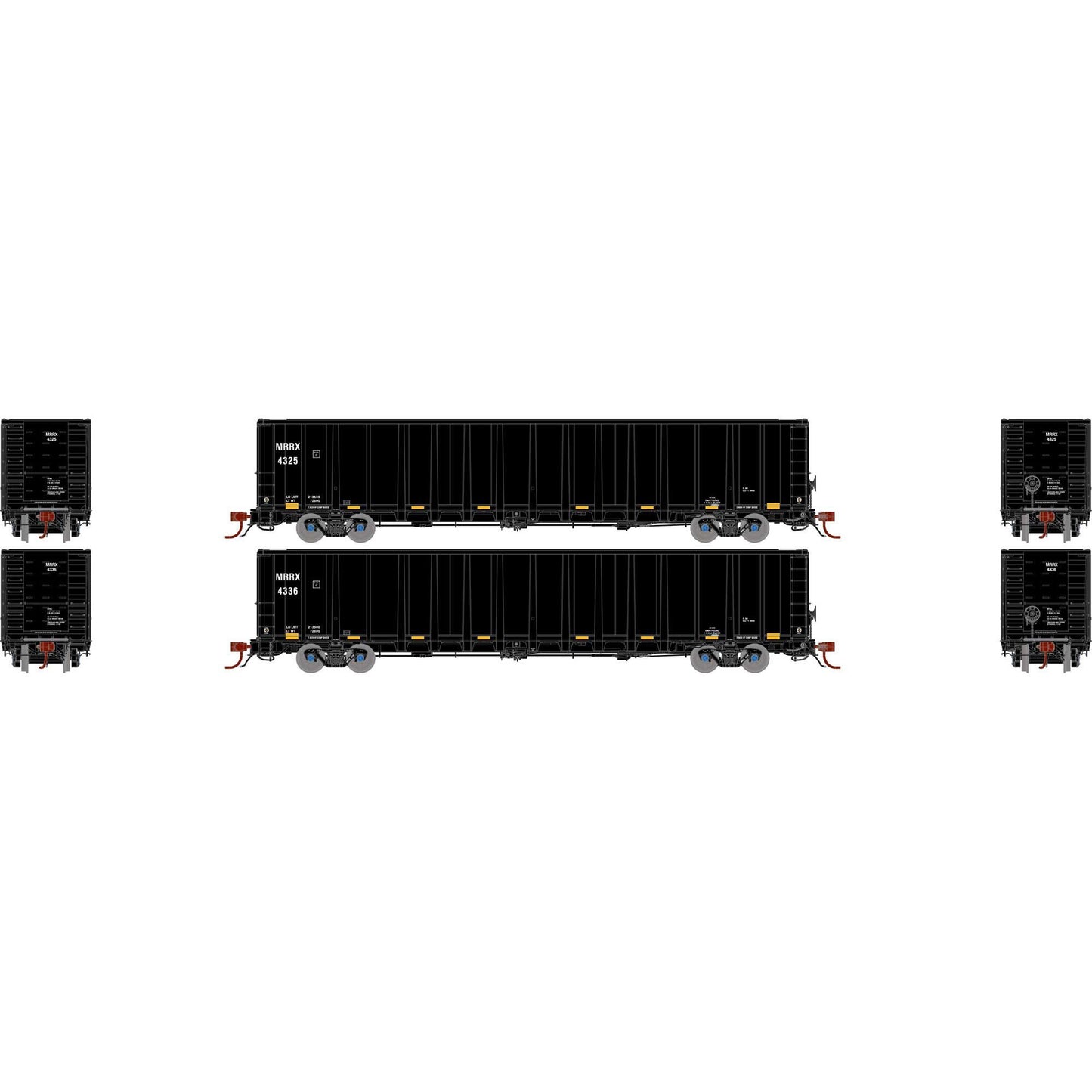 HO NSC 6400 Gondola MRRX #4325/4336 Plastic Model (ATHG76718)