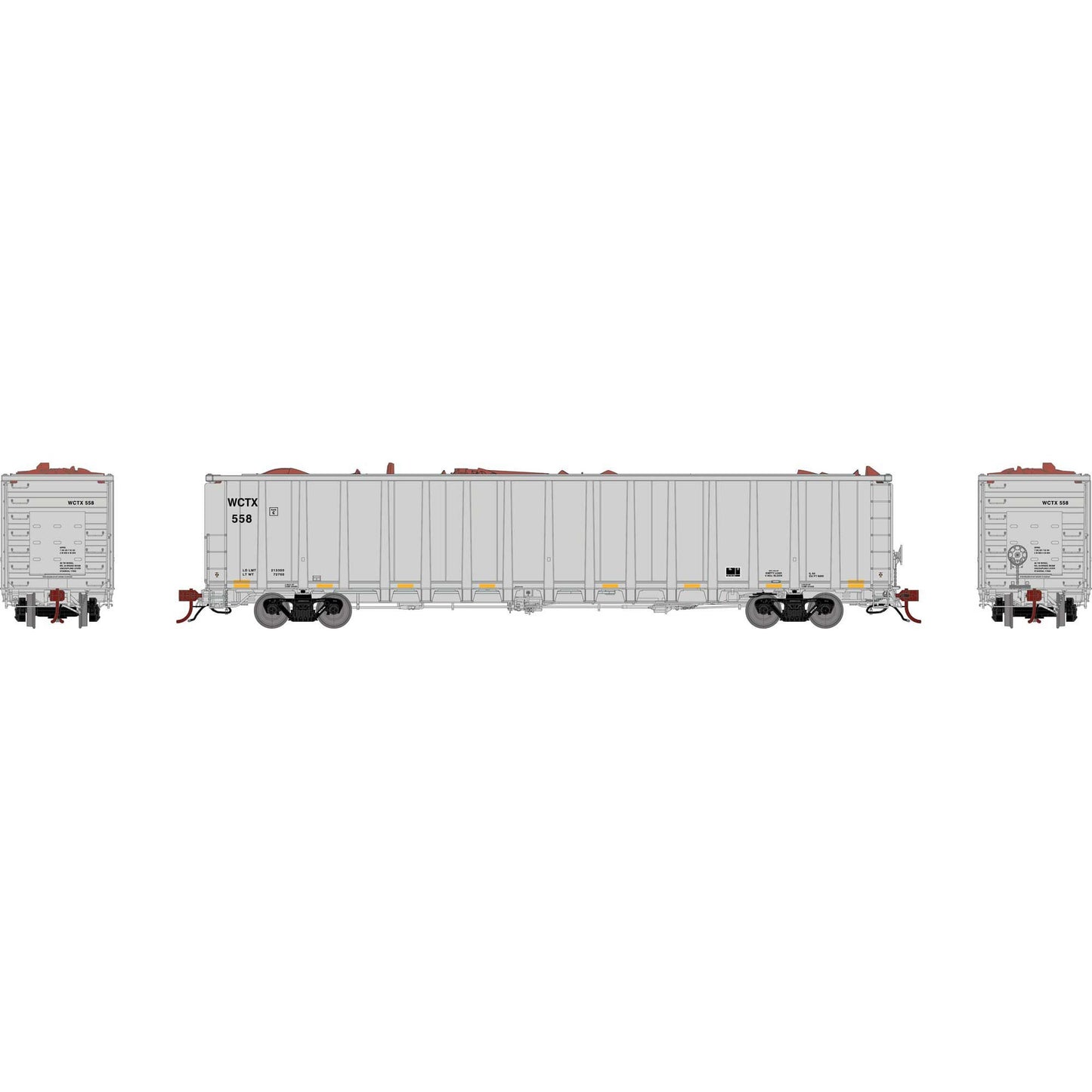 HO NSC 6400 Gondola with Scrap Load WCTX #558 (ATHG76735)