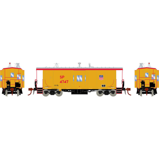 HO Bay Window Caboose with Lights, UP/SP #4747 (ATHG78601)