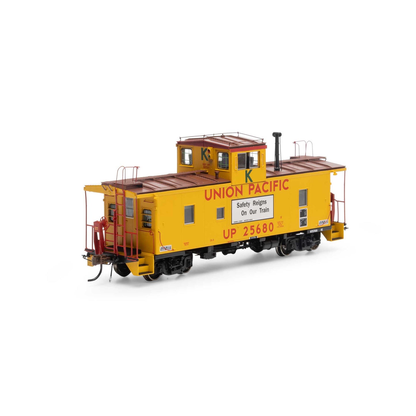 HO ICC Caboose CA-9 with Lights and Sound, UP #25680 (ATHG79034)