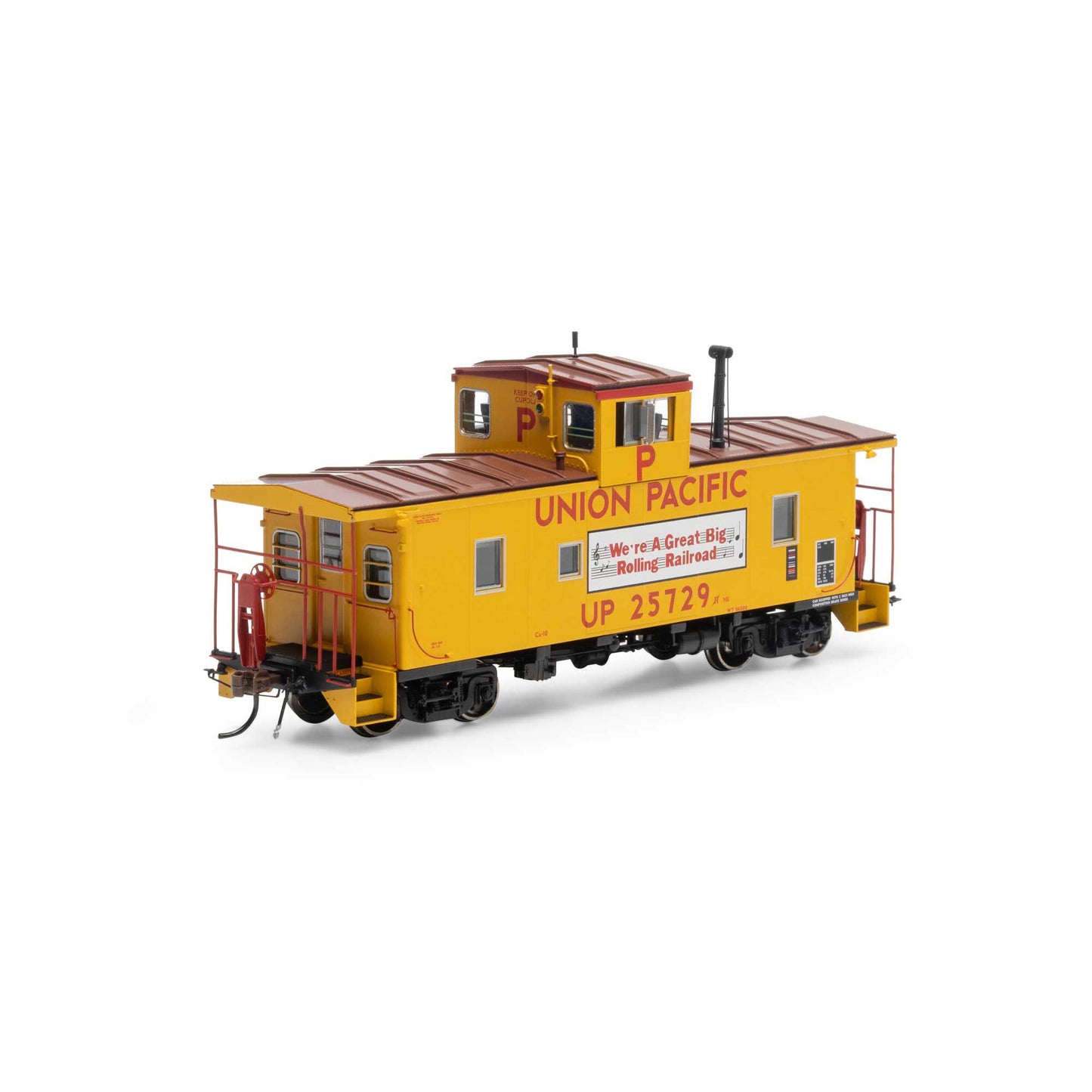 HO ICC Caboose CA-10 with Lights and Sound, UP #25729 (ATHG79038)