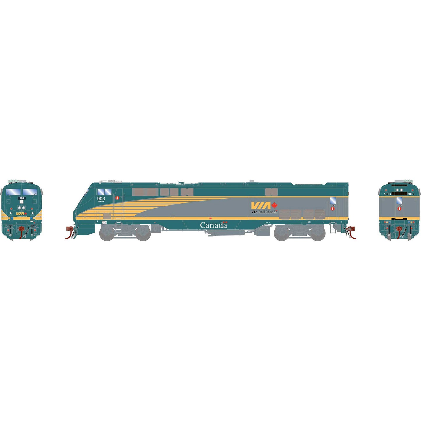 HO AMD103/P42DC VIA Rail Locomotive (ATHG81111)