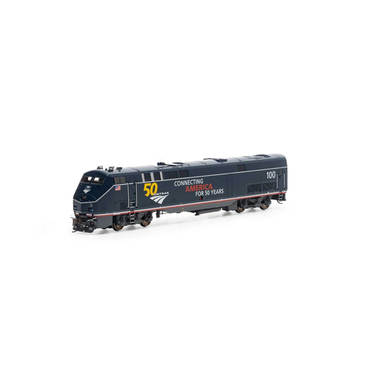 HO P42 DCC & Sound Amtrak 50th Midnight Blue (ATHG81314)